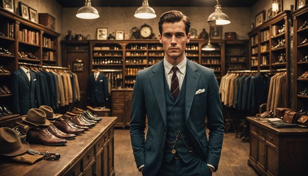 Plongez dans l'élégance : boutique vintage pour gentleman